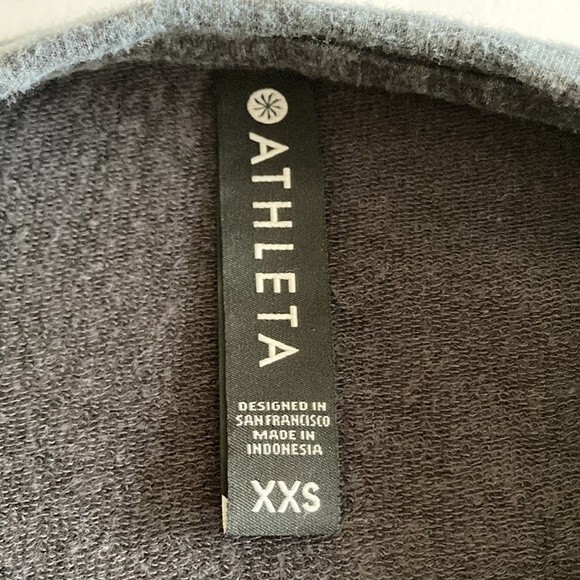 Athleta Studio to Street Splatter Sweatshirt XXS - Picture 5 of 9